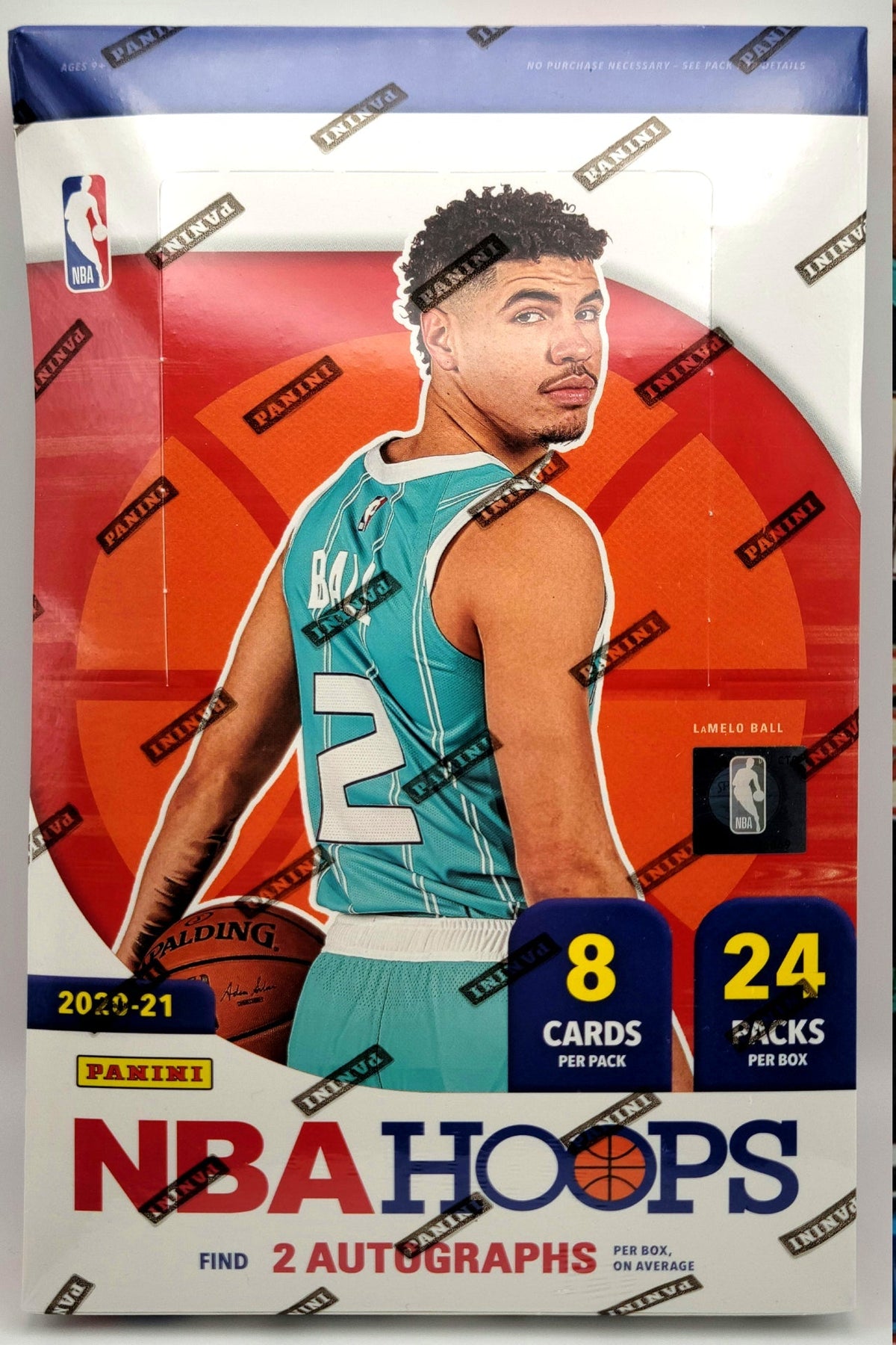 2020/21 Panini Hoops Basketball Hobby Box