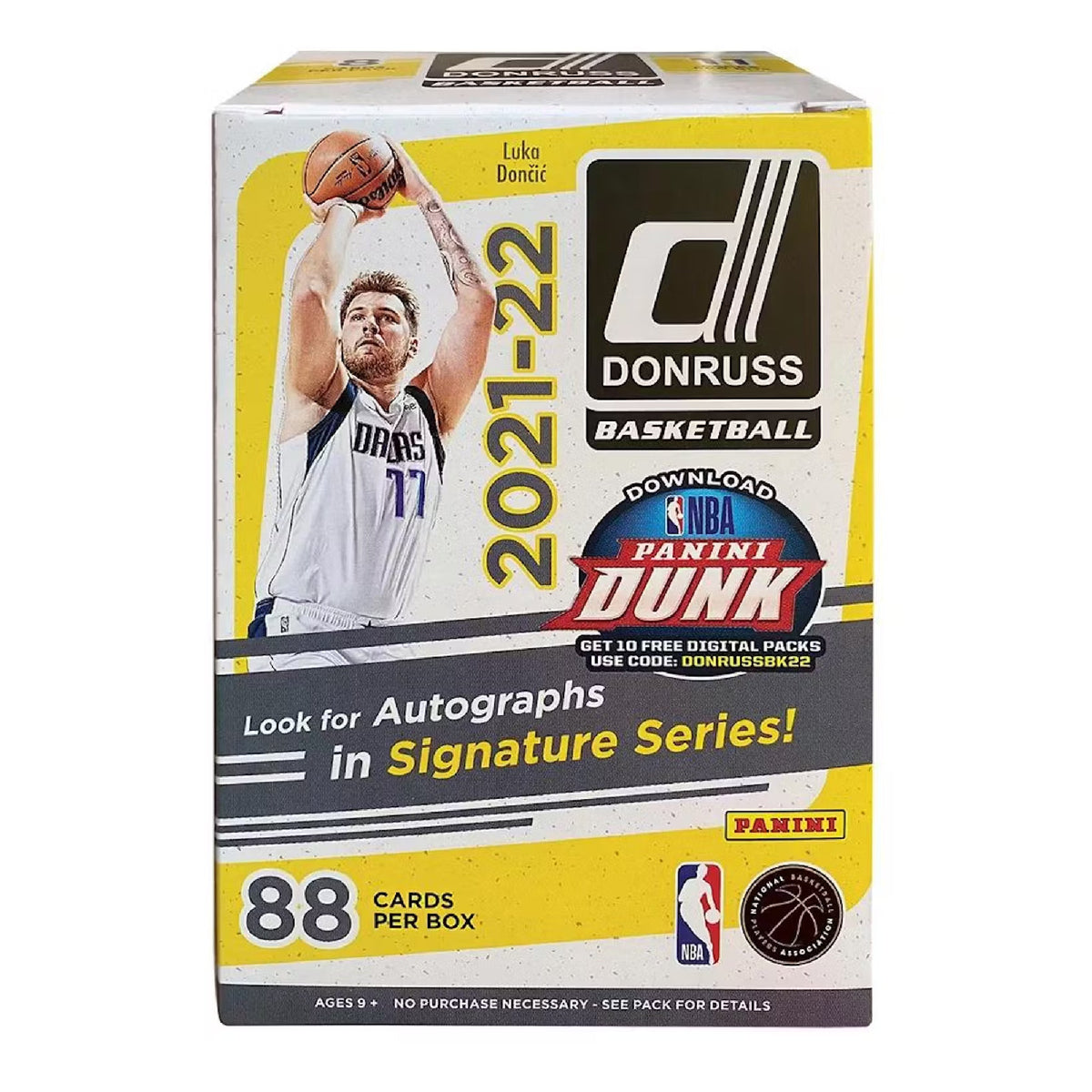2021/22 Panini Donruss Basketball Blaster Box