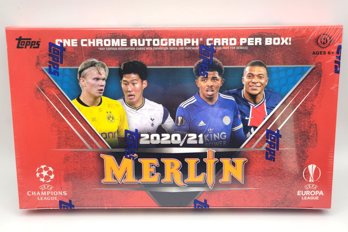 2020/21 Topps Merlin Chrome UEFA Soccer Hobby Box