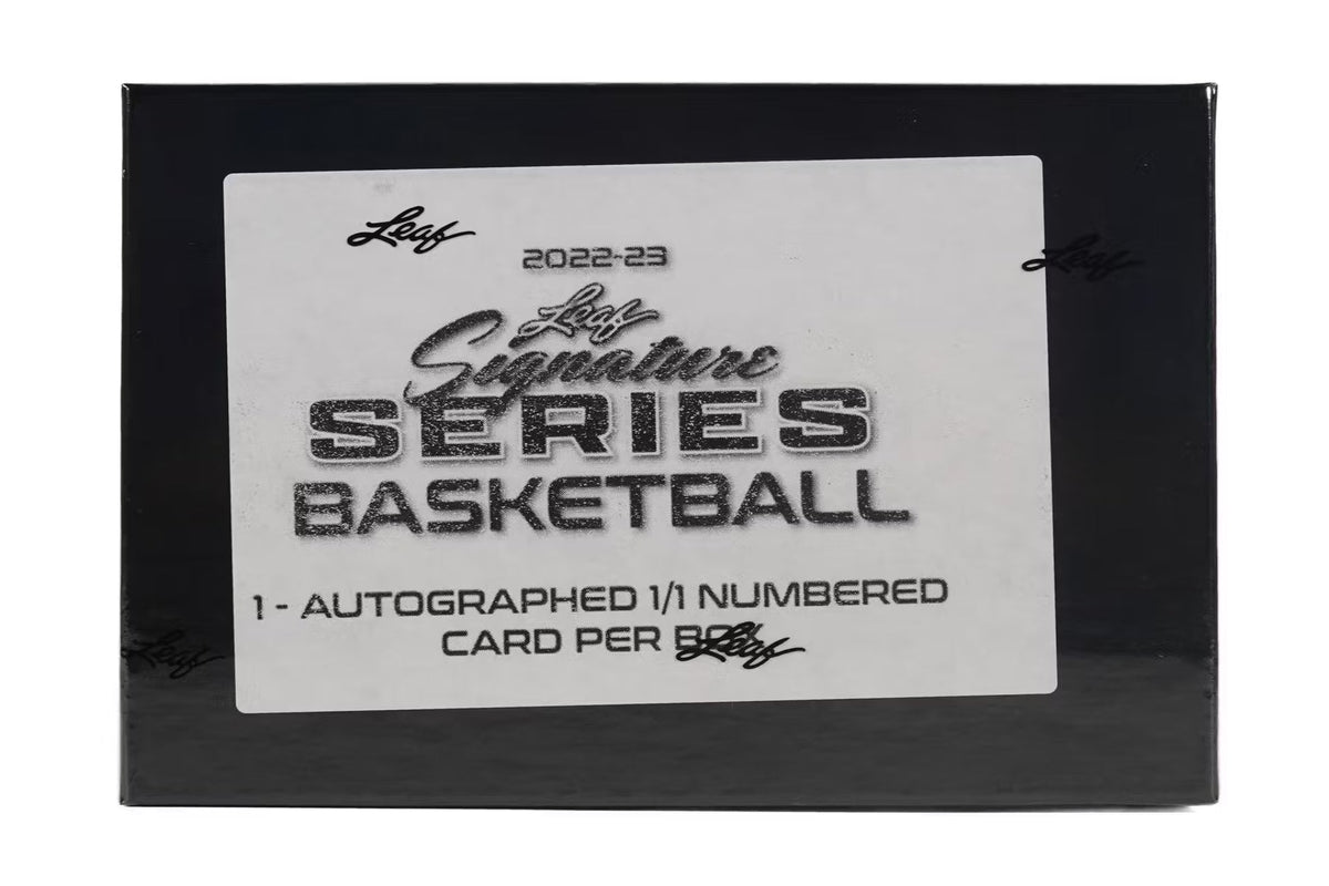 2022/23 Leaf Signature Series Basketball Hobby Box