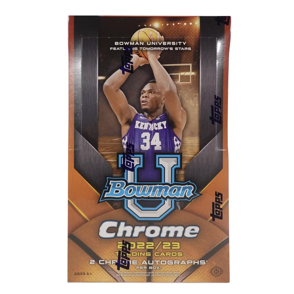 2022/23 Bowman Chrome University Basketball Hobby Box