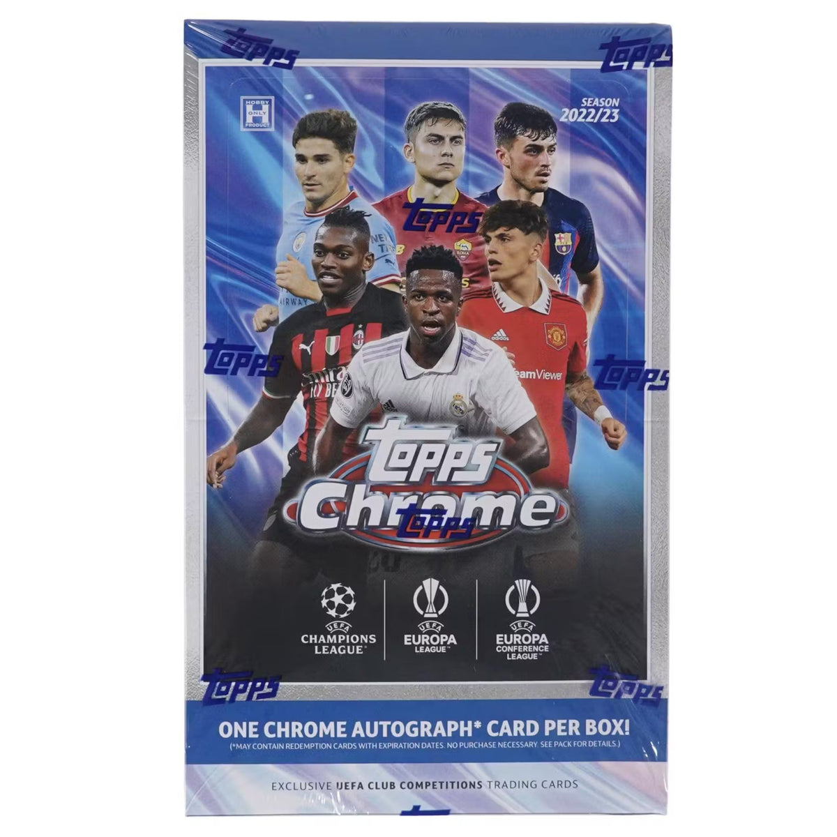 2022/23 Topps Chrome UEFA Club Competitions Soccer Hobby Box
