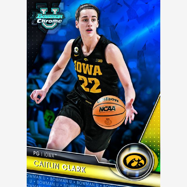 2023/24 Bowman University Chrome Basketball Sapphire Box