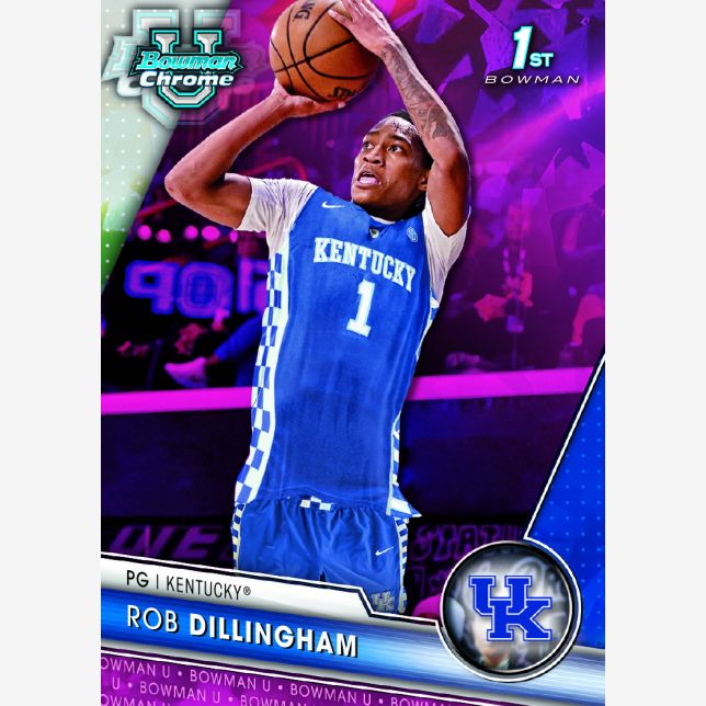 2023/24 Bowman University Chrome Basketball Sapphire Box