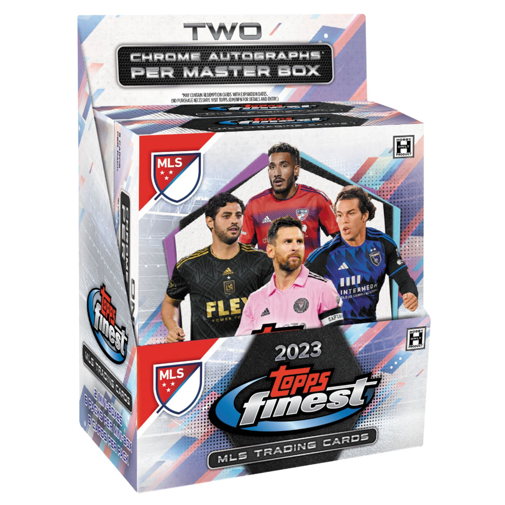 2023 Topps Finest MLS Soccer Hobby Box