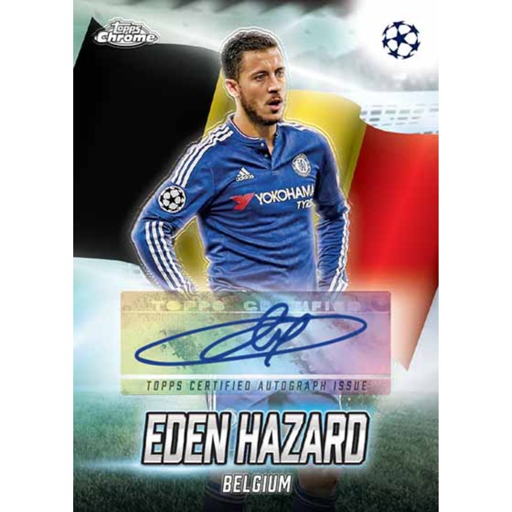 2024/25 Topps Chrome UEFA Club Competitions Soccer Blaster Box
