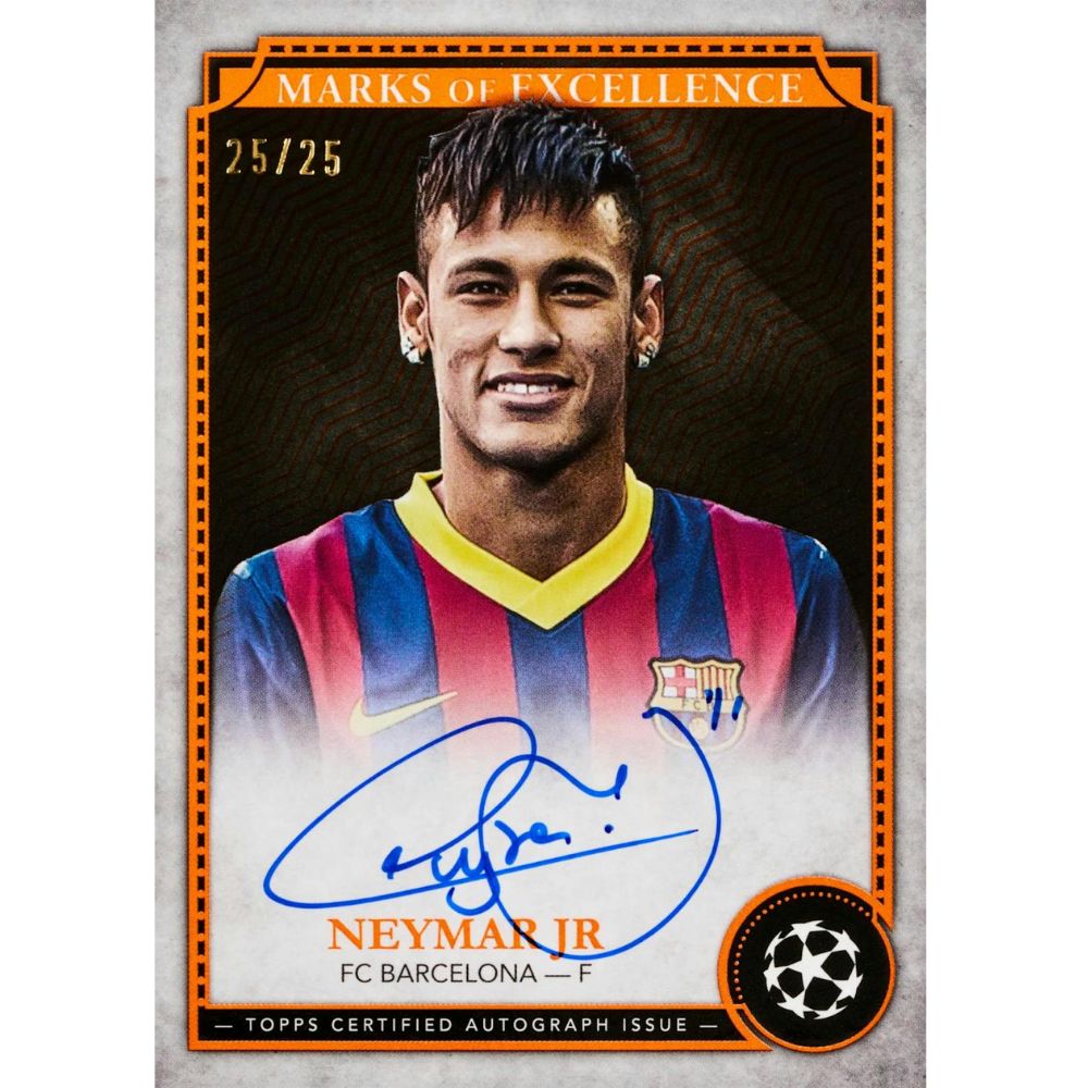 2024/25 Topps Museum Collection UEFA Club Competitions Soccer Hat Trick Box
