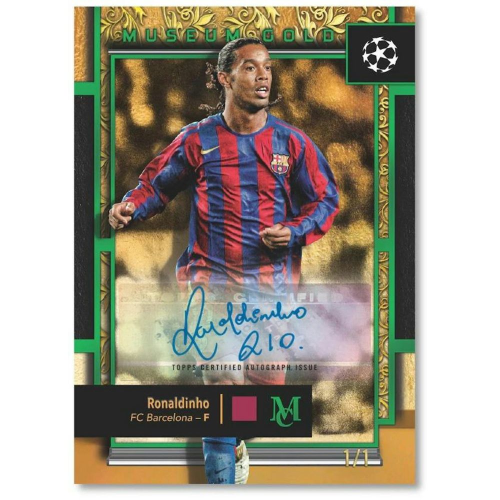 2024/25 Topps Museum Collection UEFA Club Competitions Soccer Hobby Box (Fall Sale)