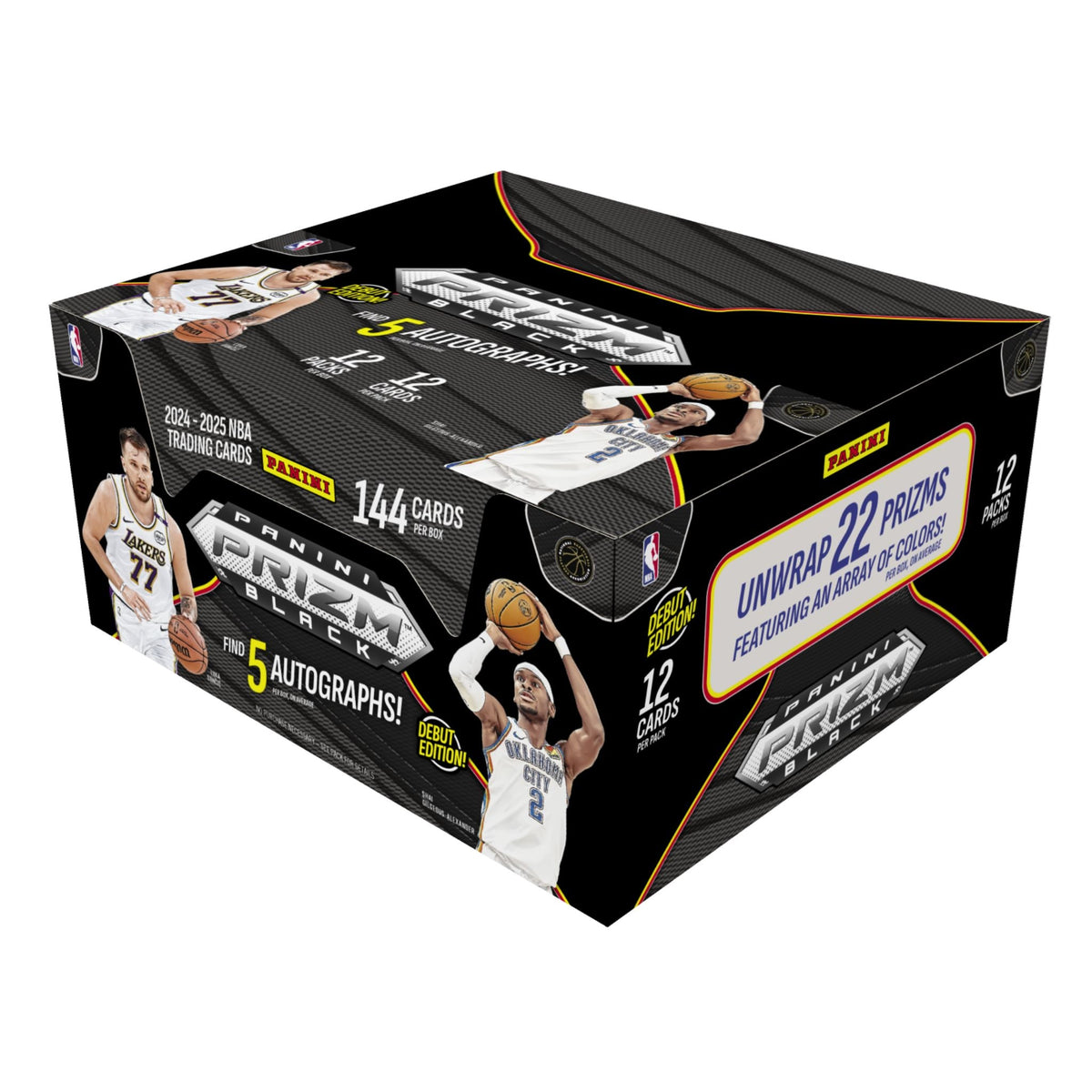2024/25 Panini Prizm Black Basketball Hobby Box