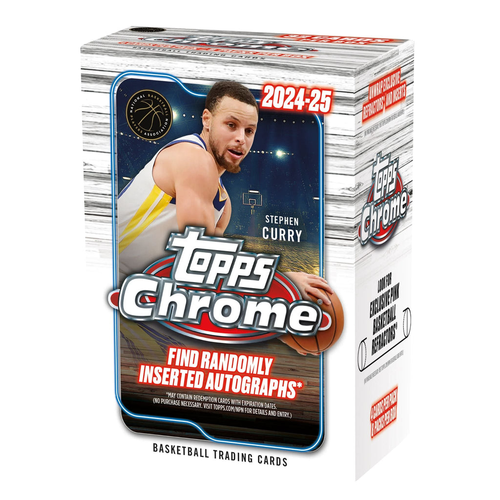 2024/25 Topps Chrome Basketball Blaster Box