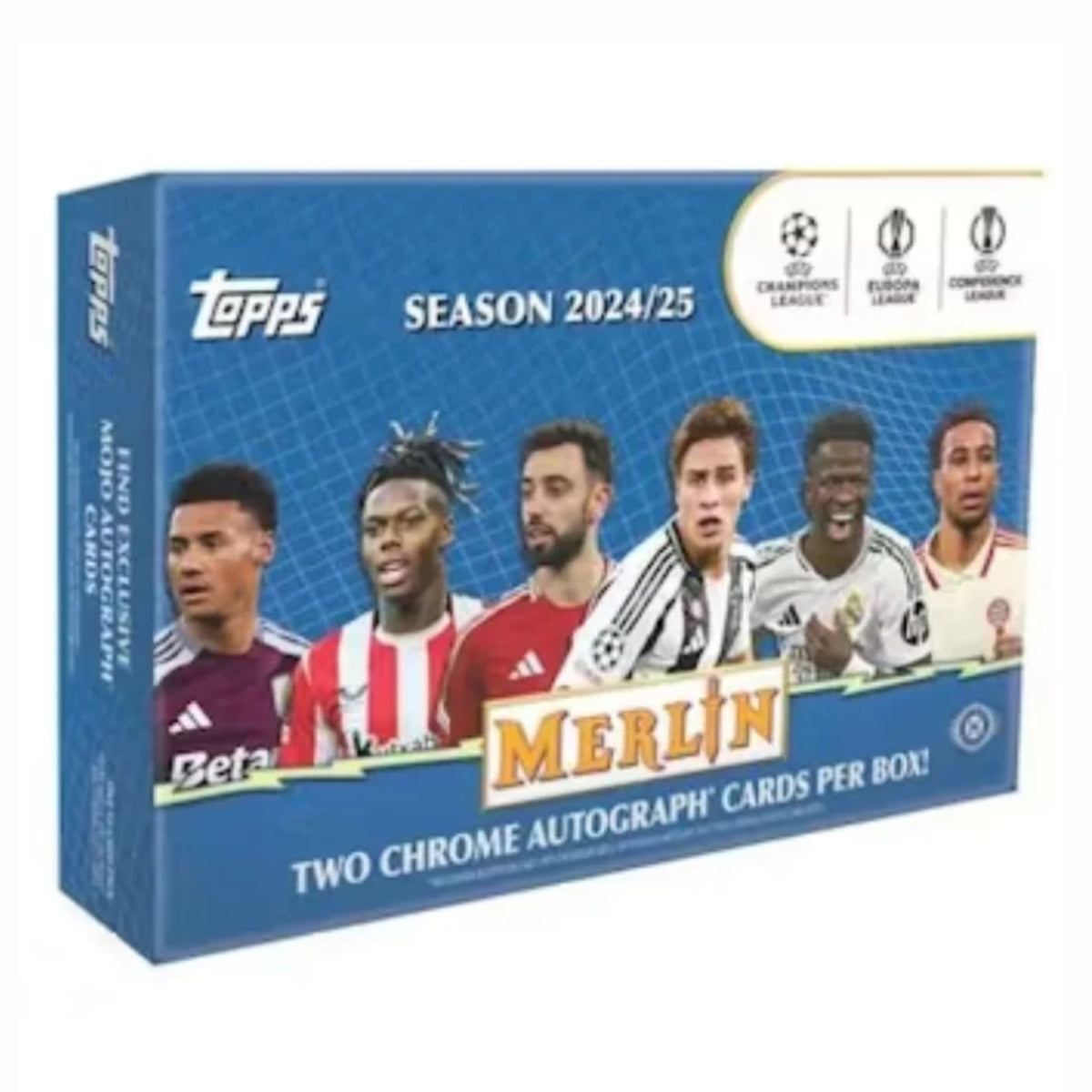 2024/25 Topps Merlin Chrome UEFA Club Competitions Soccer Delight Box (Fall Sale)