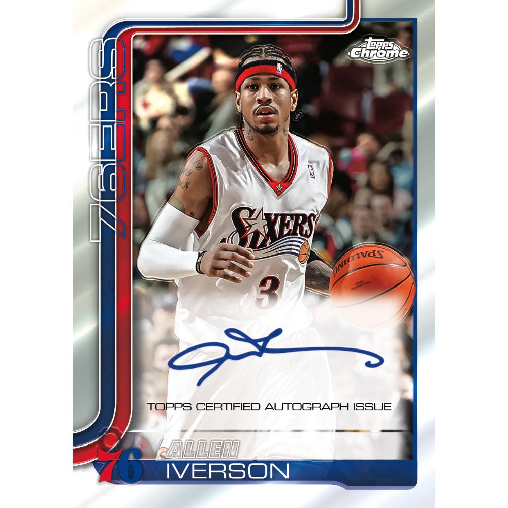2025/26 Topps Chrome Basketball Blaster Box