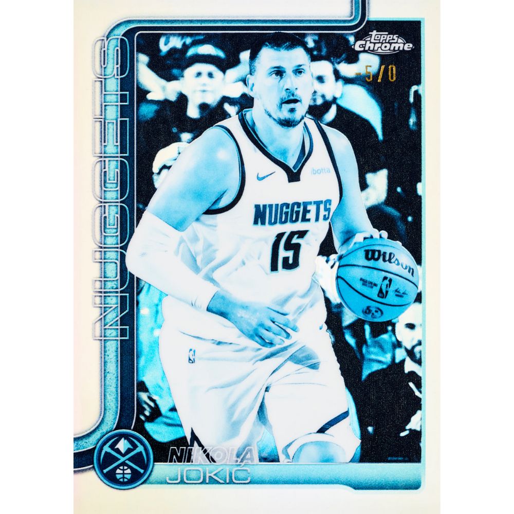 2025/26 Topps Chrome Basketball Mega Box (Fall Sale)