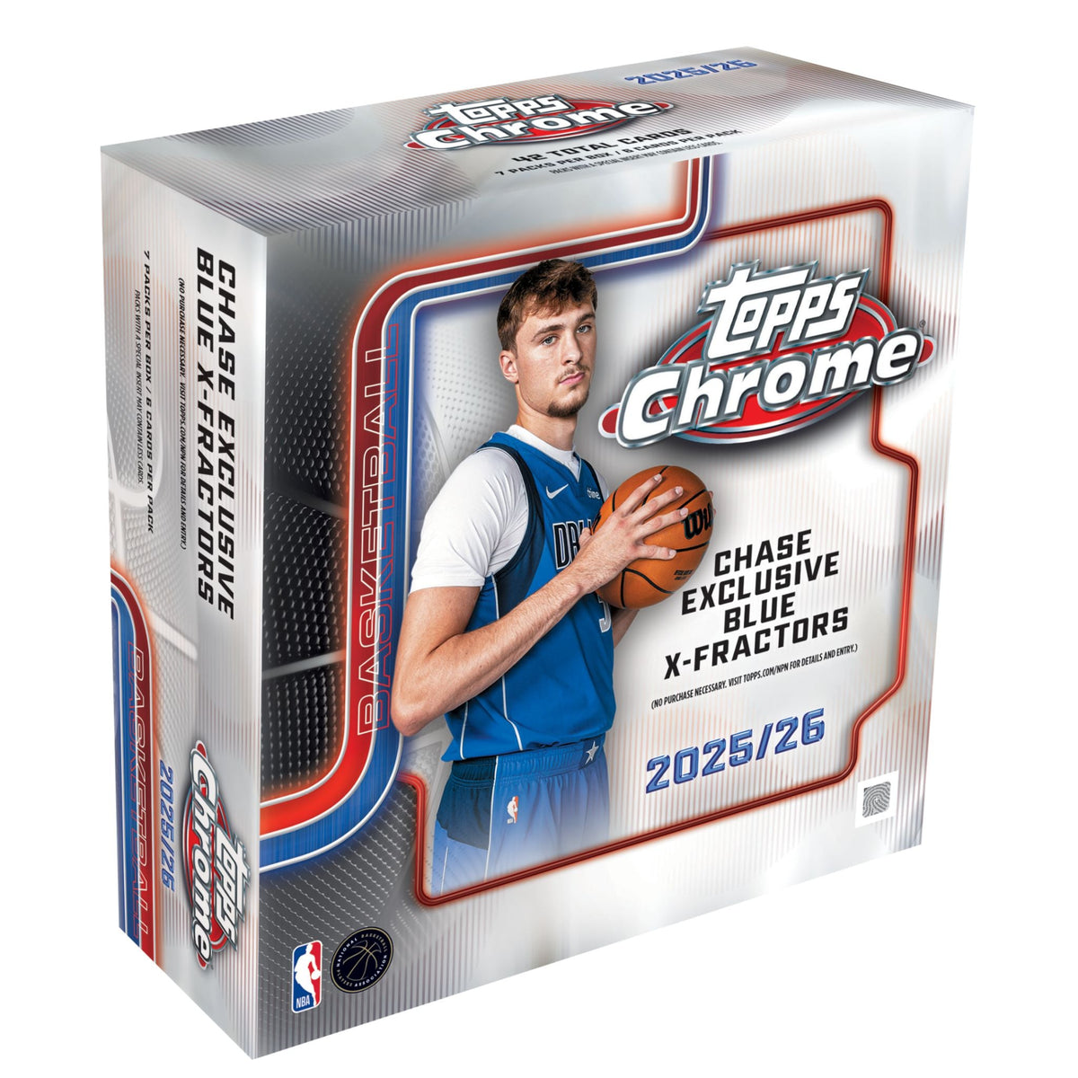 2025/26 Topps Chrome Basketball Mega Box (Fall Sale)