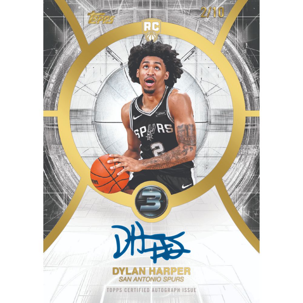 2025/26 Topps Three Basketball Hobby Box (Fall Sale)