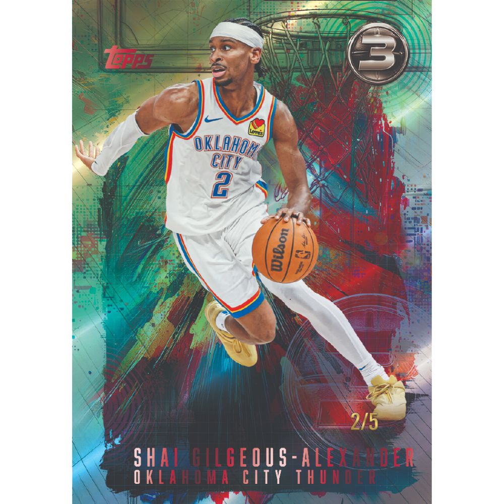 2025/26 Topps Three Basketball Hobby Box (Fall Sale)