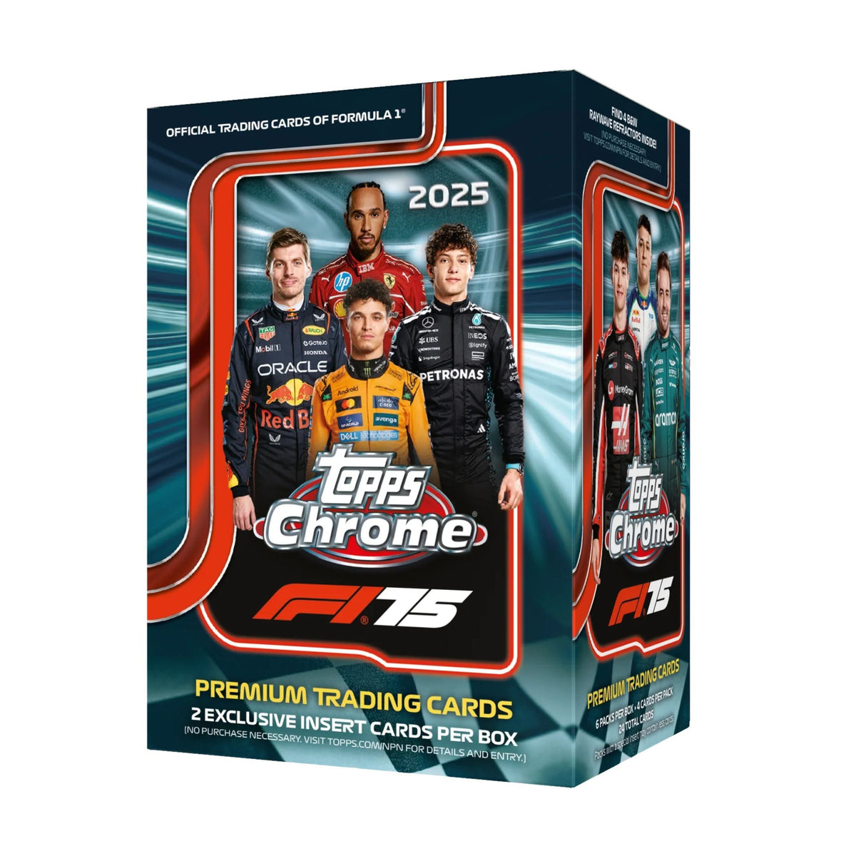 2025 Topps Chrome Formula 1 Blaster Box