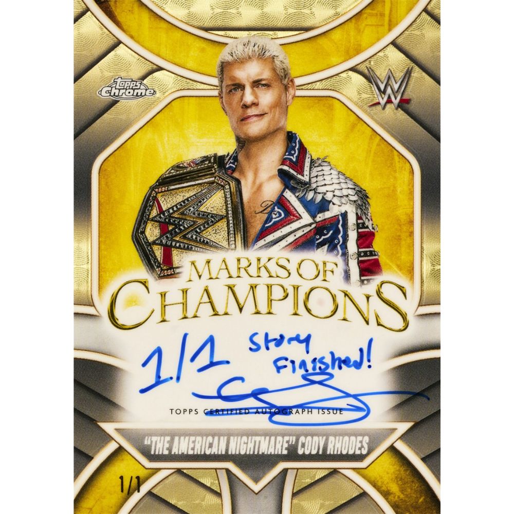 2025 Topps Chrome WWE Blaster Box