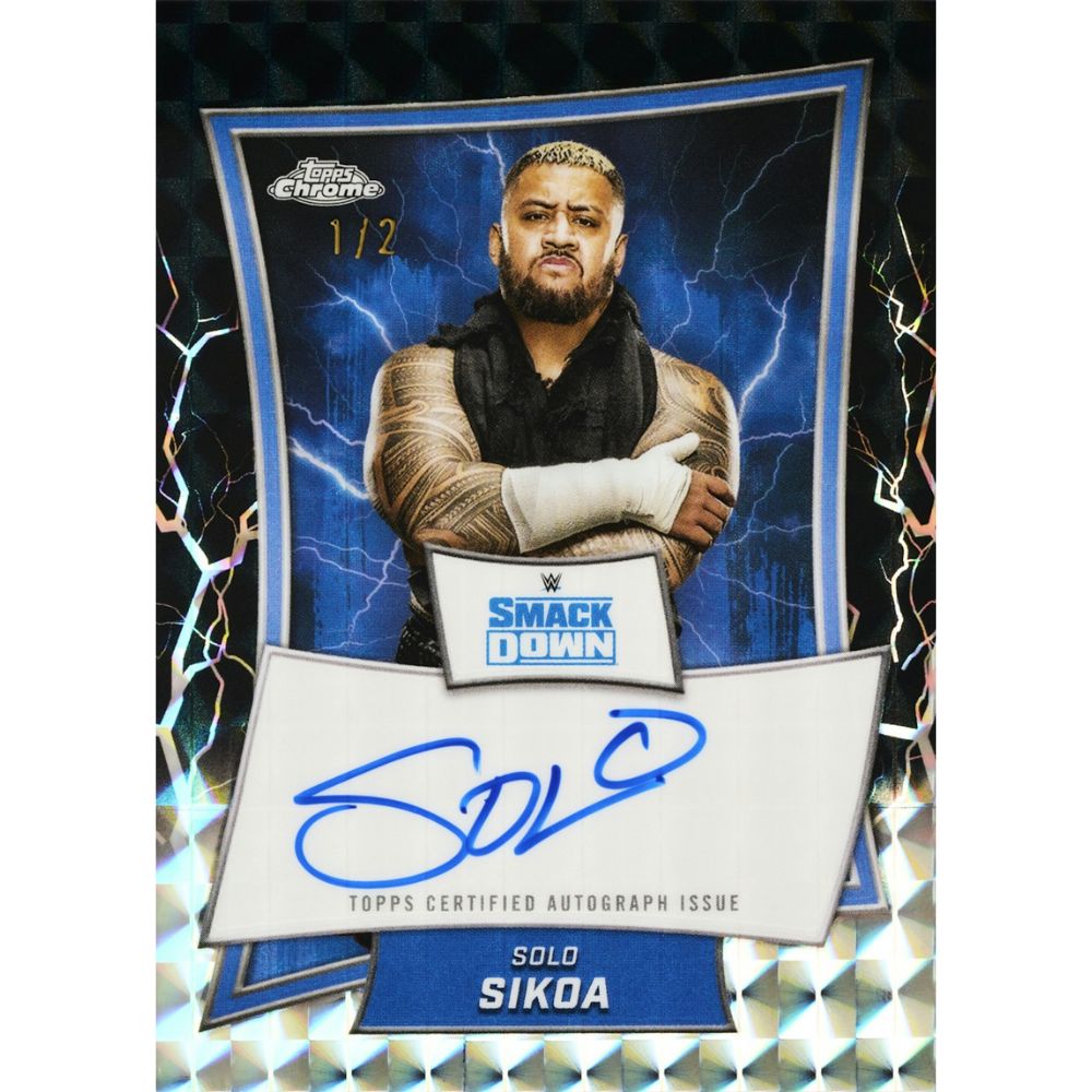 2025 Topps Chrome WWE Blaster Box