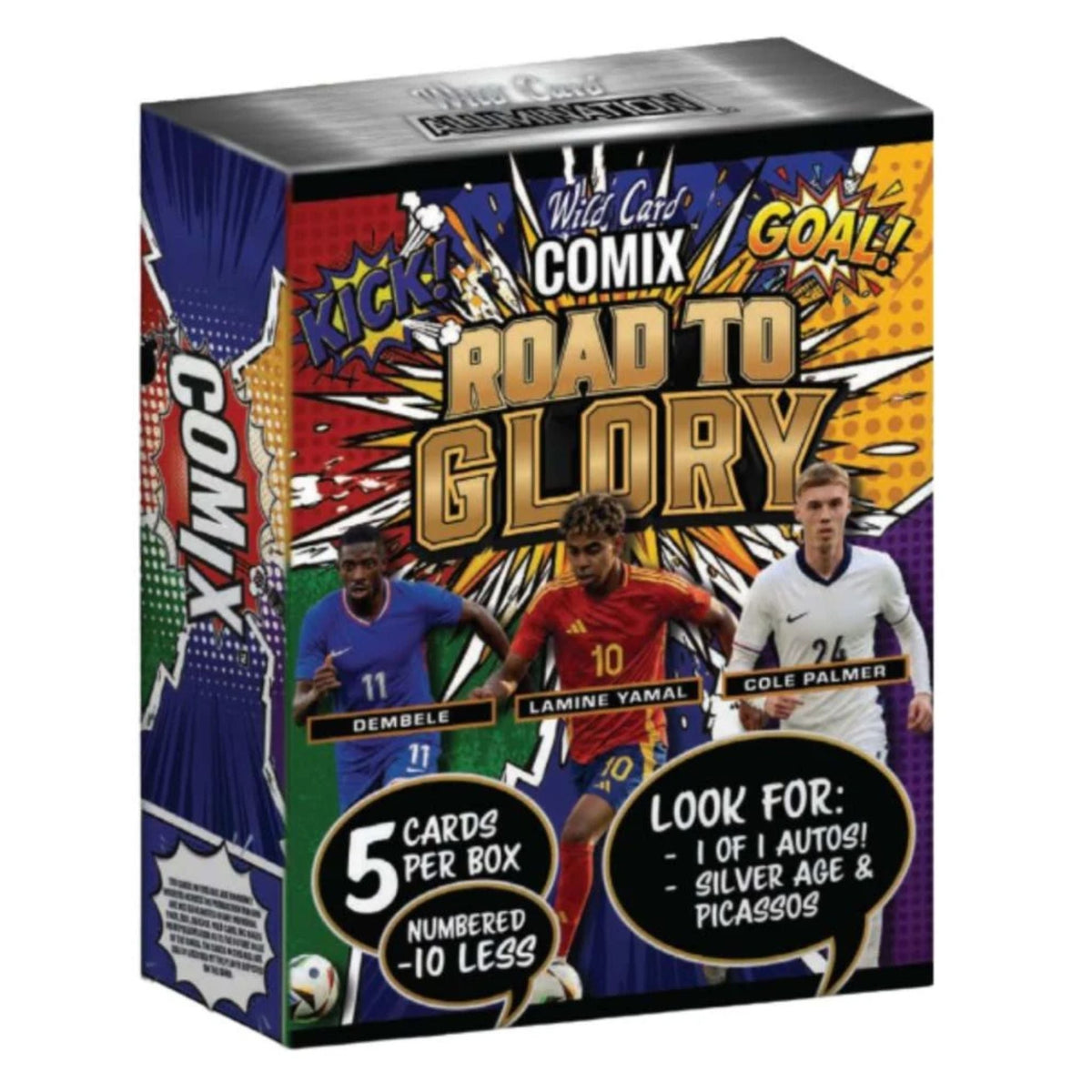 2026 Wild Card Comix Road To Glory Soccer Hobby Box (Fall Sale)