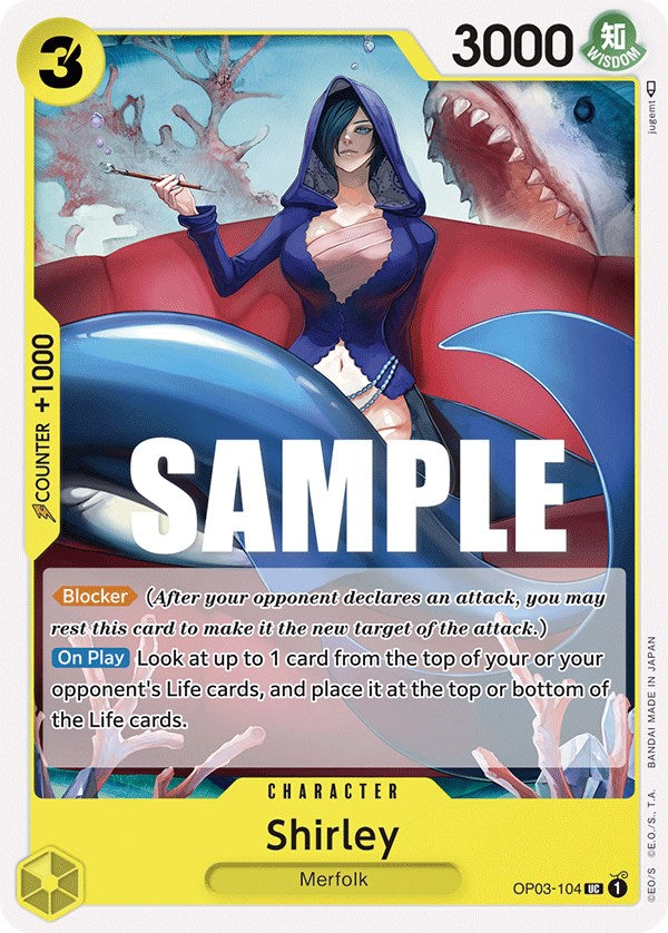 Shirley - OP03-104 - (Pillars of Strength)