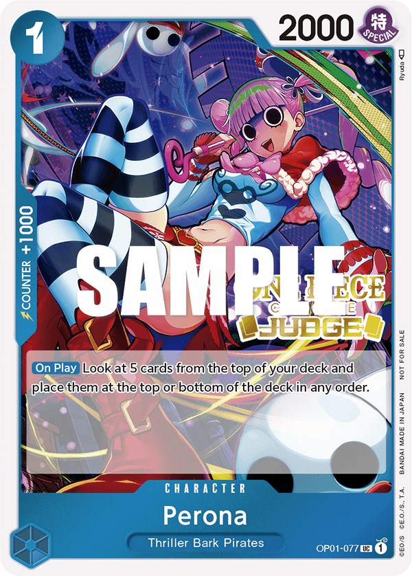 Perona (Judge Pack Vol. 2) - OP01-077