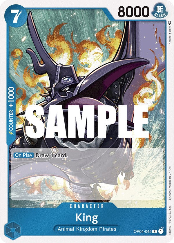 King - OP04-045 - (Kingdoms of Intrigue)