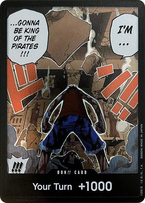 DON!! Card (Luffy vs. Crocodile) (Devil Fruits Collection Vol. 1) - 1
