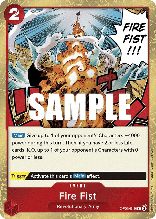Fire Fist - OP05-019