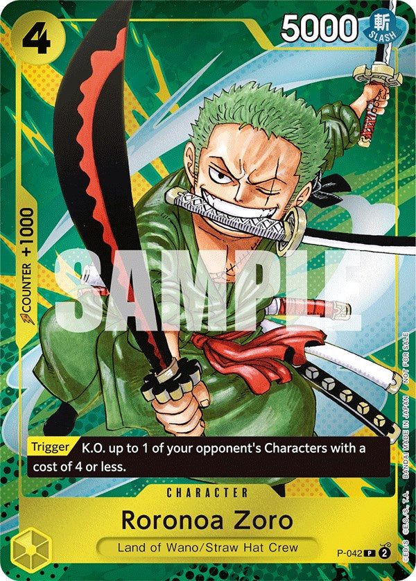 Roronoa Zoro (Event Pack Vol. 3) - P-042