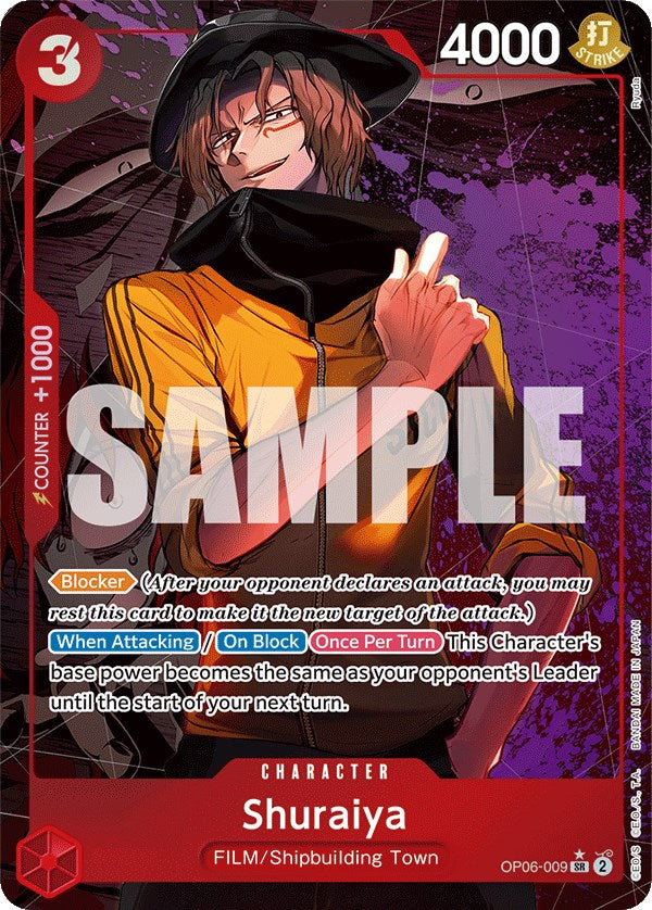 Shuraiya (Alternate Art) - OP06-009