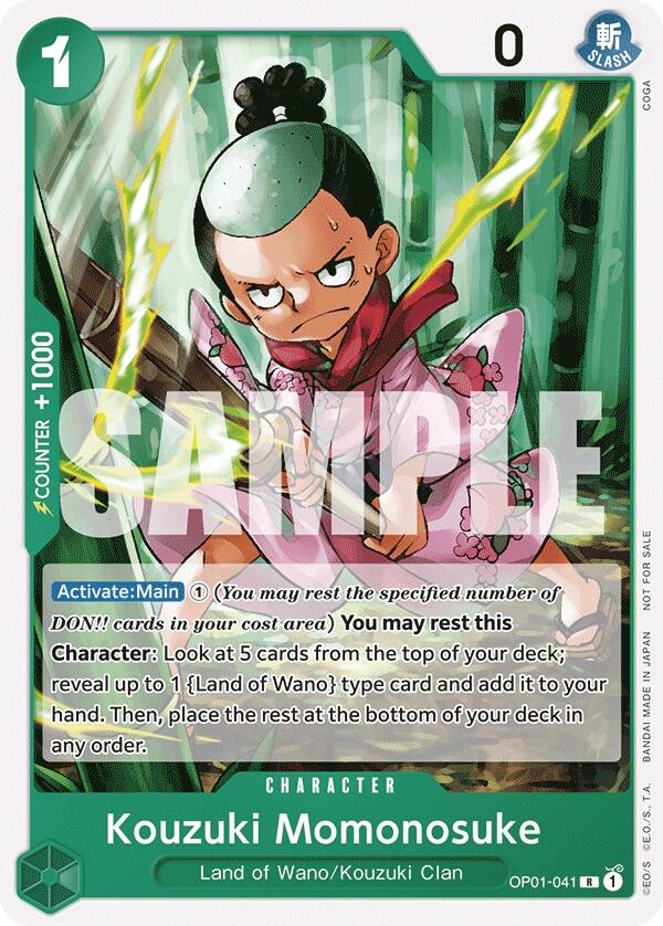Kouzuki Momonosuke (Tournament Pack Vol. 7) - OP01-041