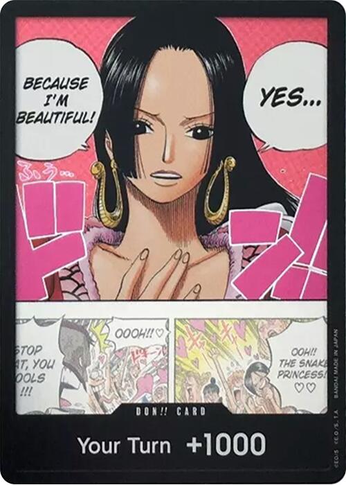 DON!! Card (Boa Hancock) (Double Pack Set Vol. 4) - 4 - (500 Years in the Future)