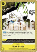 Burn Blade - OP08-117 - (Two Legends)