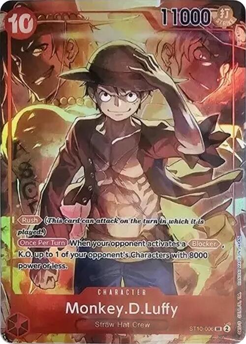 Monkey.D.Luffy (Treasure Booster Set) - ST10-006