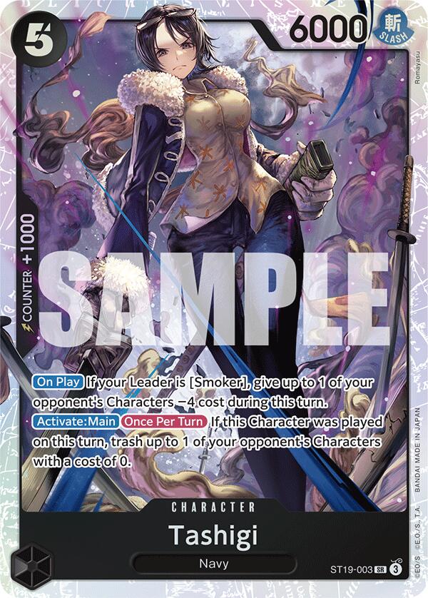 Tashigi - ST19-003 - (Starter Deck 19: BLACK Smoker)