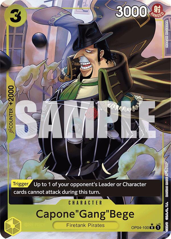 Capone"Gang"Bege (OP04-100) (Full Art) - OP04-100 - (Premium Booster -The Best-)