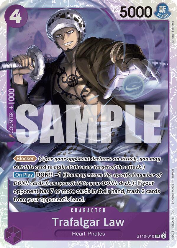 Trafalgar Law (ST10-010) (Reprint) - ST10-010 - (Premium Booster -The Best-)