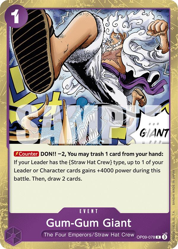 Gum-Gum Giant - OP09-078