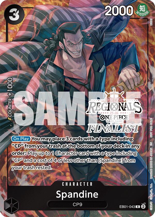 Spandine (Offline Regional Finalist Card Set 2025 Vol.1) - EB01-043
