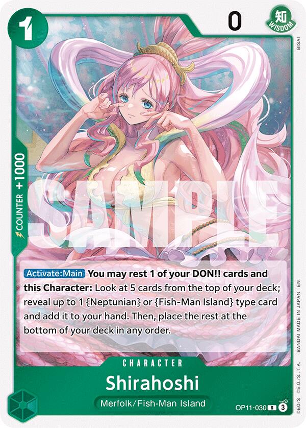 Shirahoshi (030) - OP11-030
