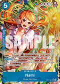 Nami (054) (Alternate Art) - OP11-054 - (A Fist of Divine Speed)