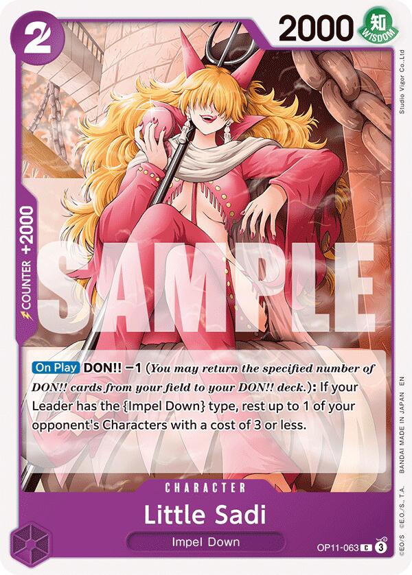 Little Sadi - OP11-063 - (A Fist of Divine Speed)