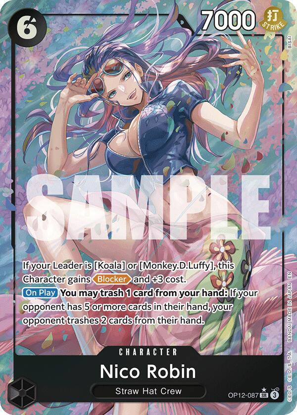 Nico Robin (Alternate Art) - OP12-087