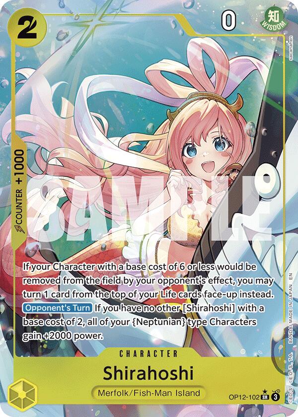 Shirahoshi (Alternate Art) - OP12-102