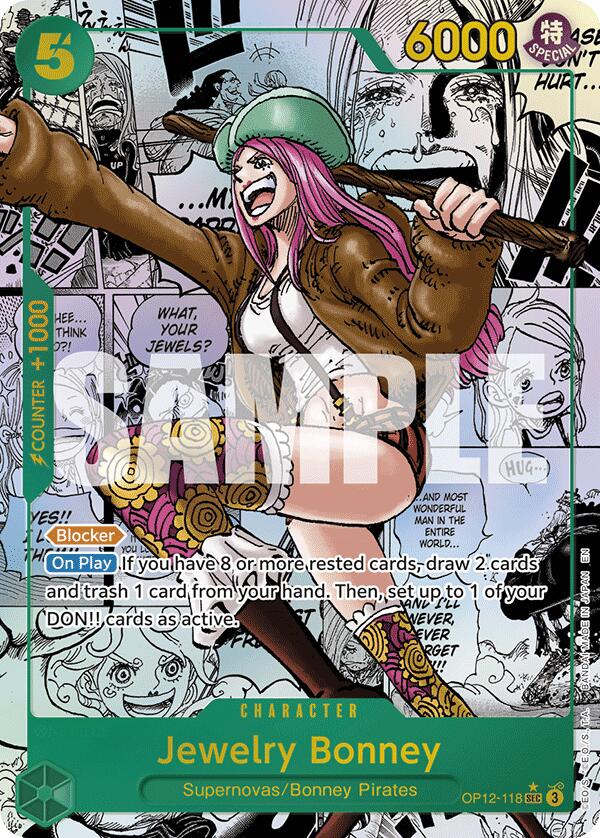 Jewelry Bonney (118) (Manga) - OP12-118