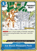 Ice Block Pheasant Peck - OP12-057 - (Legacy of the Master Release Event Cards)