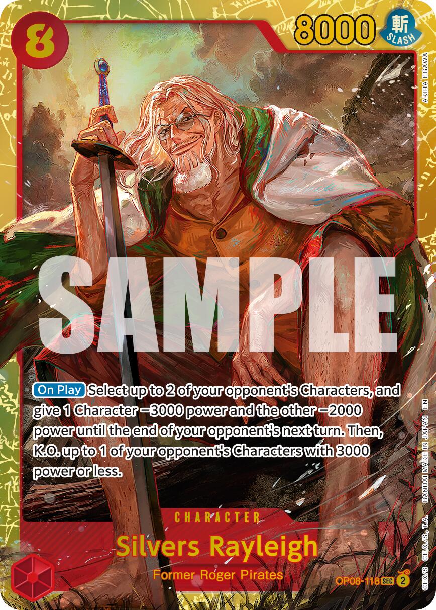Silvers Rayleigh - OP08-118 (Reprint) - OP08-118