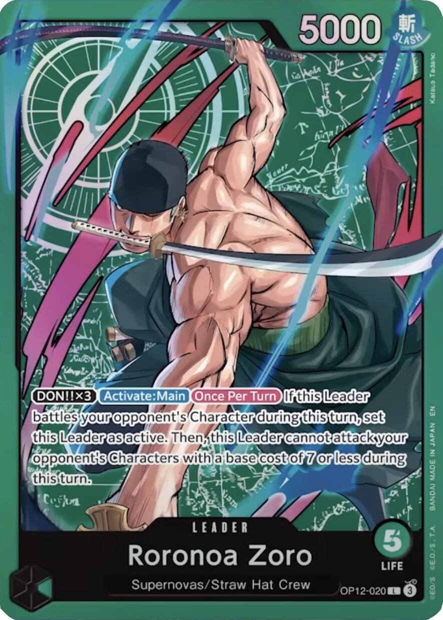 Roronoa Zoro - OP12-020 (Zoro Deck) - OP12-020