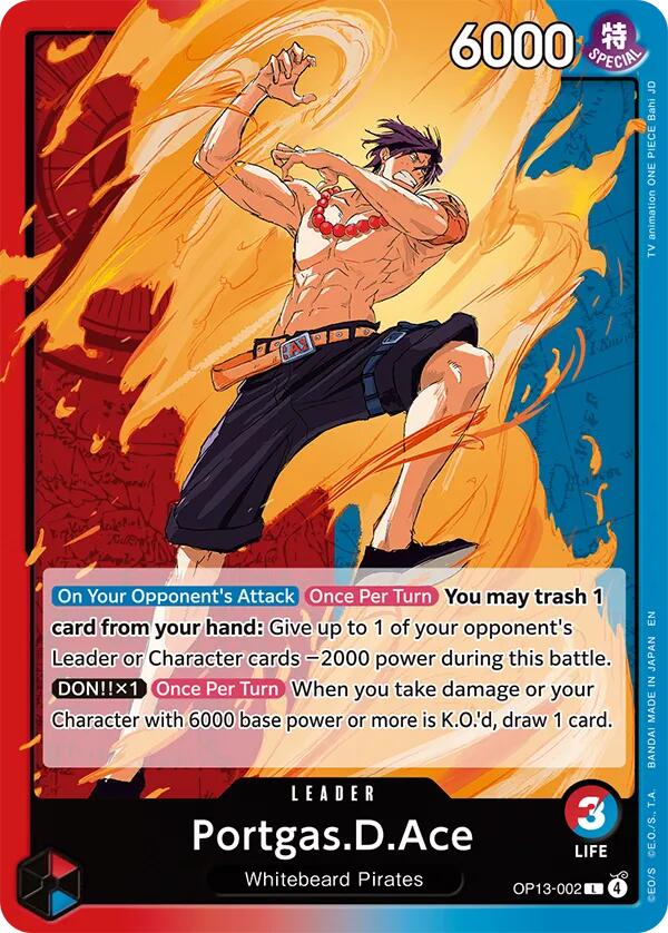 Portgas.D.Ace (002) - OP13-002